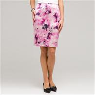 Floral Slim Skirt x0033