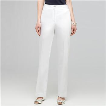 Straight Leg Pant. x0024, White, large image number 0