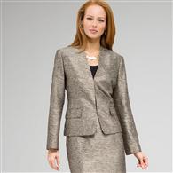 V-Neck Shimmer Jacket x0029