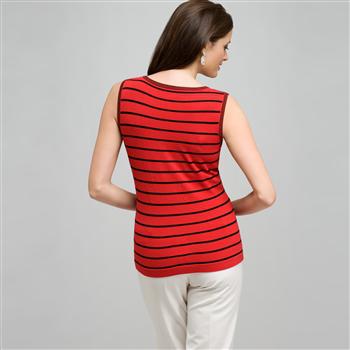 Stripe Shell x0096, Cardinal Red & Black, large image number 1