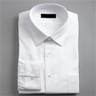 No-Iron Textured Dress Shirt x0048