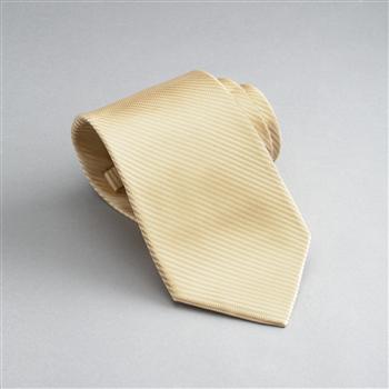 Solid Silk Tie x0026, Yellow, large image number 0