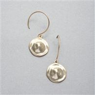 Hammered Gold Earrings x0074