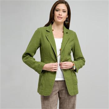 Relaxed Fit Jacket x0074, dk sprout & toast, large image number 0