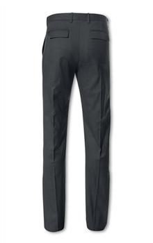 Straight Leg Trousers x0021, Black, large image number 1