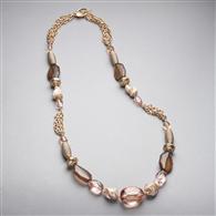 Pink and Brown Slip On x0091