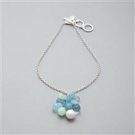 Cluster Drop Necklace x0032