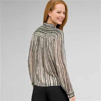 Classic Print Blouse x0064, New Rattan Multi, large image number 1