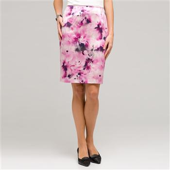 Floral Slim Skirt x0033, Tulip Multi, large image number 0