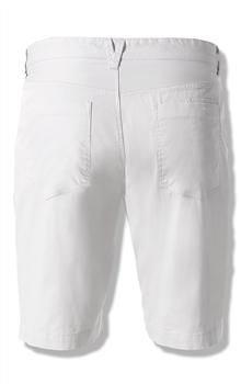 Cotton Straight Shorts x0059, White, large image number 1