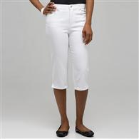 Classic Denim Straight Leg Capri (Plus) x0061