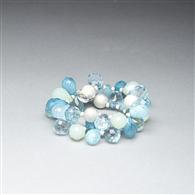 Green and Blue Stretch Bracelet x0025