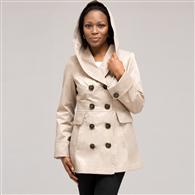 Hooded Trench Coat x0051