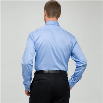 No-Iron Textured Dress Shirt x0048, Slate, large image number 1